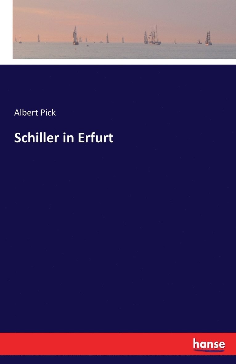 Schiller in Erfurt 1