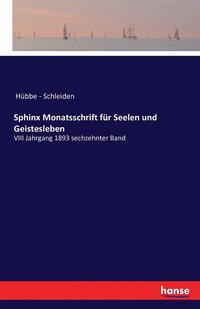 bokomslag Sphinx Monatsschrift fr Seelen und Geistesleben