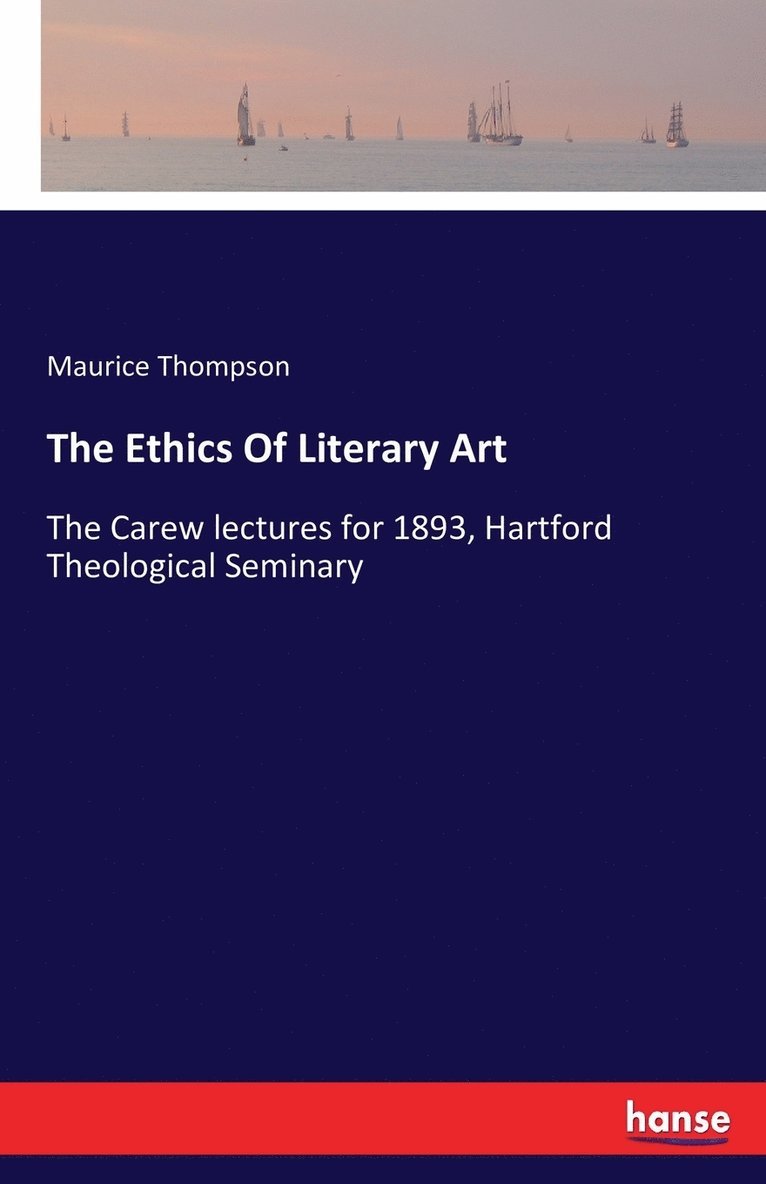 Ethics Of Literary Art