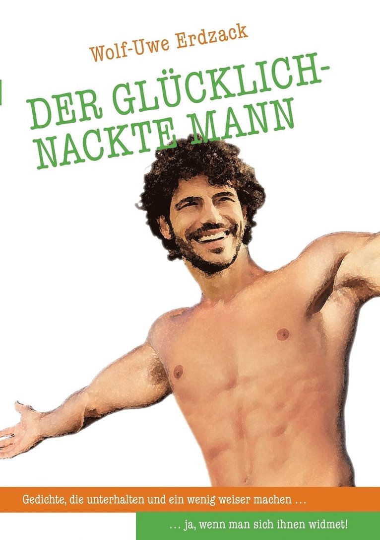 glücklich-nackte Mann