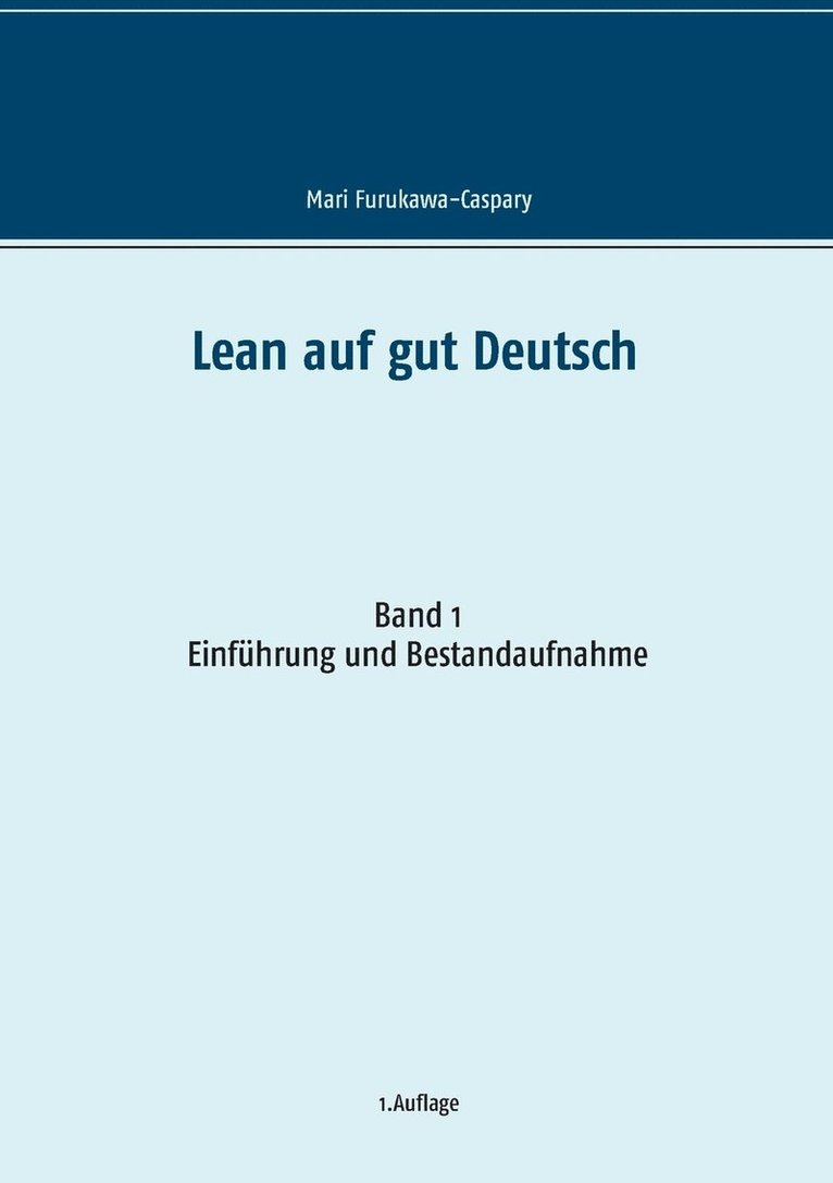 Lean auf gut Deutsch 1