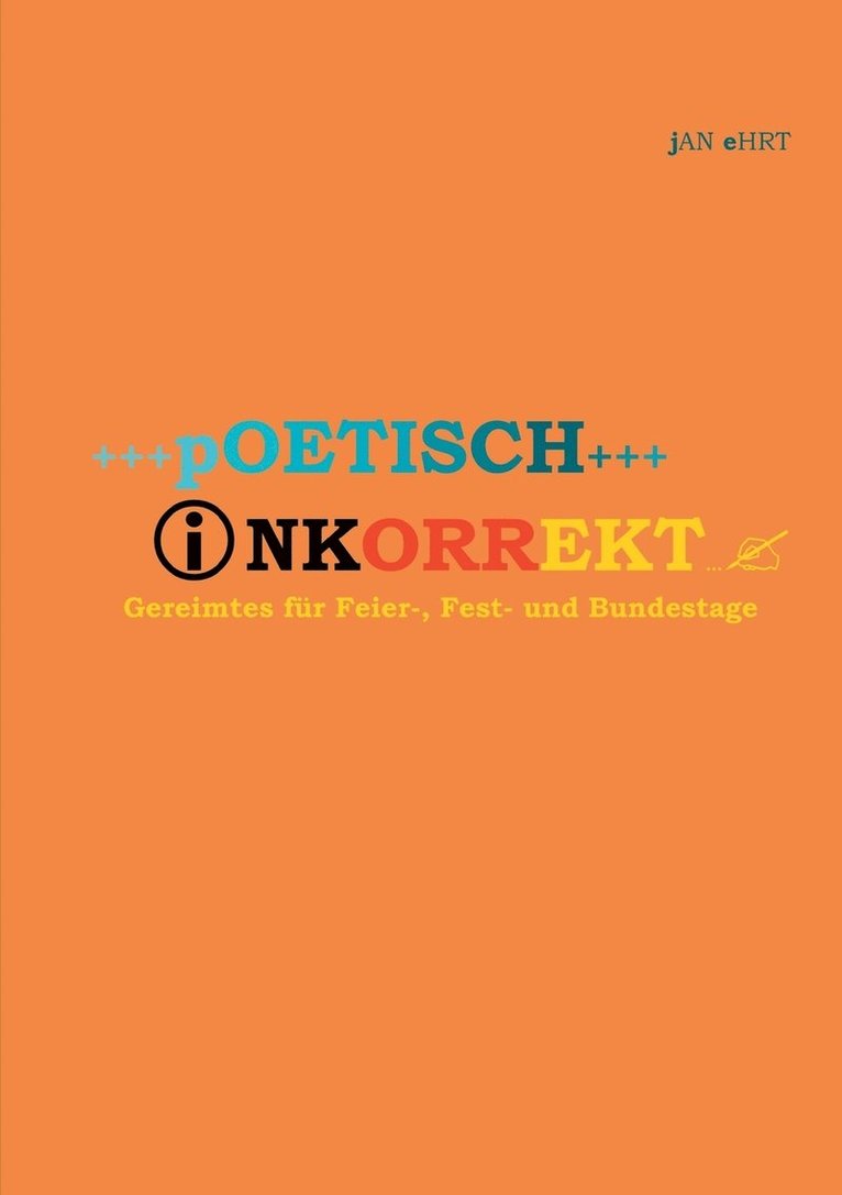 Poetisch inkorrekt 1