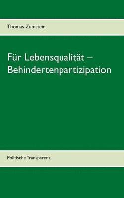 bokomslag Fr Lebensqualitt - Behindertenpartizipation