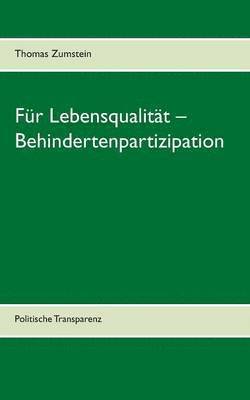 Für Lebensqualität - Behindertenpartizipation