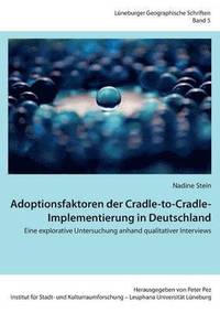 bokomslag Adoptionsfaktoren der Cradle-to-Cradle-Implementierung in Deutschland