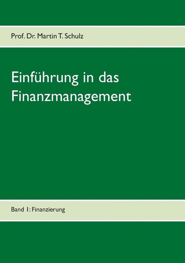 bokomslag Einführung in das Finanzmanagement
