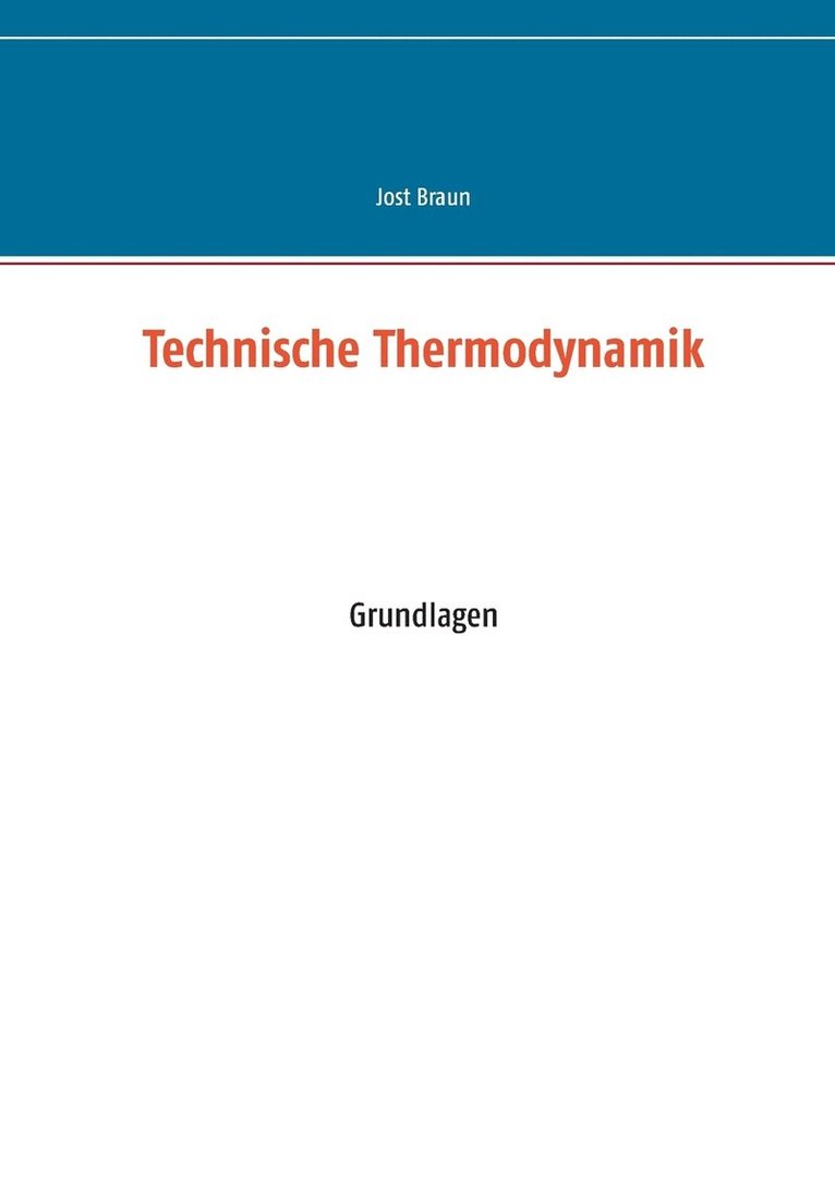 Technische Thermodynamik 1