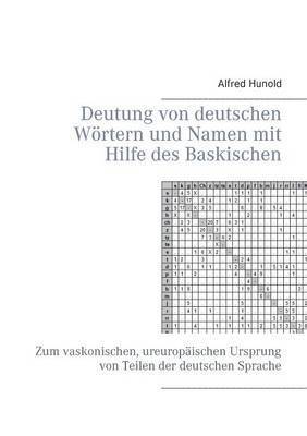 bokomslag Deutung von deutschen Wrtern und Namen mit Hilfe des Baskischen