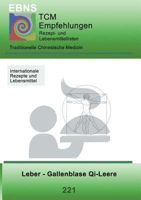 bokomslag Ernährung - TCM - Leber - Gallenblase Qi-Leere