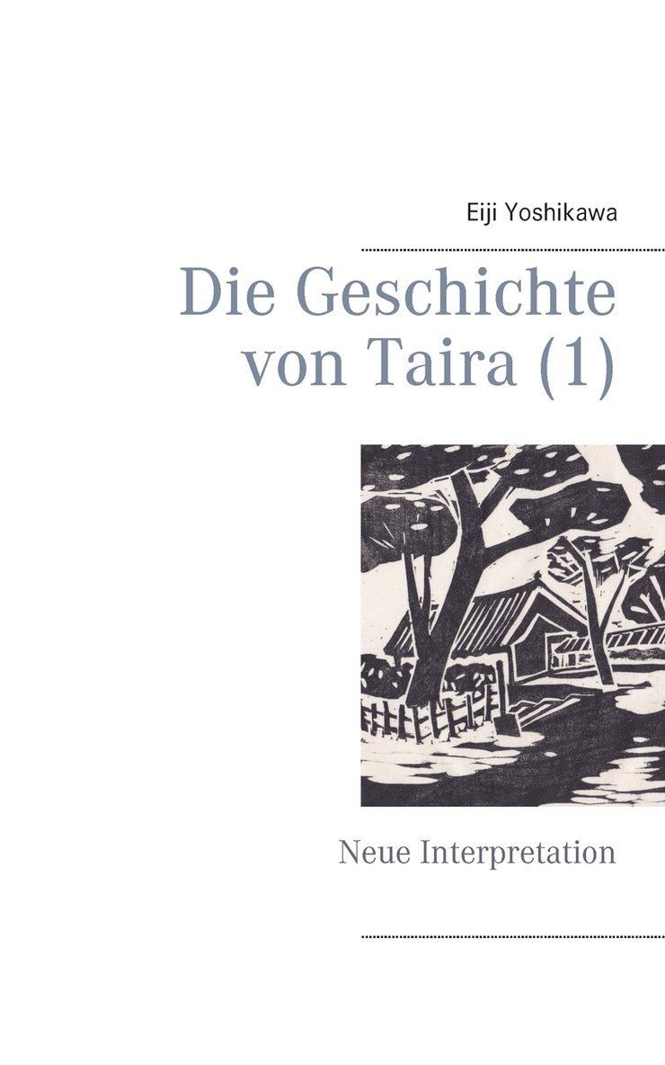 Eiji Yoshikawa - Geschichte von Taira (1), Häftad