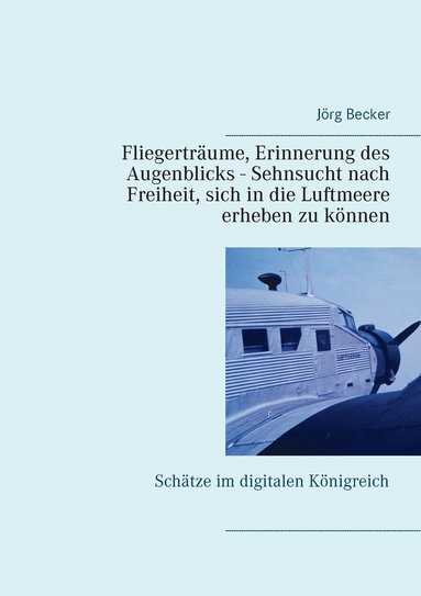 bokomslag Fliegertrume, Erinnerung des Augenblicks - Sehnsucht nach Freiheit, sich in die Luftmeere erheben zu knnen