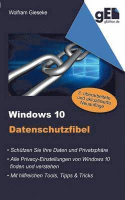 bokomslag Windows 10 Datenschutzfibel