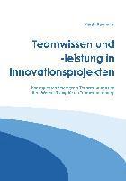 bokomslag Teamwissen und -leistung in Innovationsprojekten