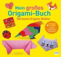 bokomslag Mein großes Origami-Buch (mit kindgerechten Schritt-für-Schritt Anleitungen, 100 Blatt und 130 Stickern))