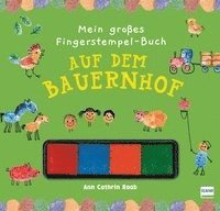bokomslag Mein großes Fingerstempel-Buch - Auf dem Bauernhof