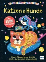 bokomslag Magic Diamond Colouring - Katzen & Hunde