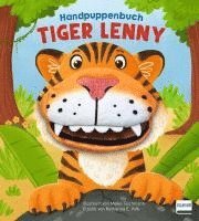 bokomslag Handpuppenbuch - Tiger Lenny