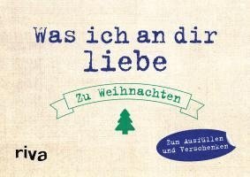 bokomslag Was ich an dir liebe - Zu Weihnachten