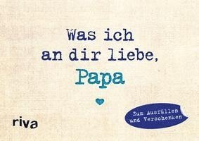 bokomslag Was ich an dir liebe, Papa - Miniversion