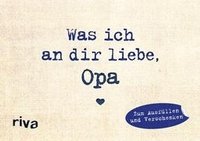 bokomslag Was ich an dir liebe, Opa - Miniversion