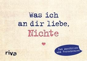 Was ich an dir liebe, Nichte - Miniversion 1