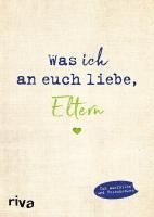 bokomslag Was ich an euch liebe, Eltern