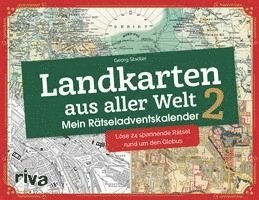 bokomslag Landkarten aus aller Welt 2 - Mein Rätseladventskalender