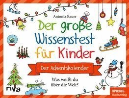 bokomslag Der große Wissenstest für Kinder - Der Adventskalender