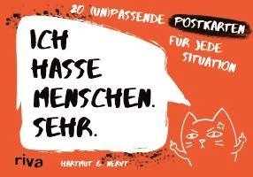 Ich hasse Menschen. Sehr. - 20 (un)passende Postkarten für jede Situation 1