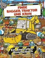 Finde Bagger, Traktor und Kran 1