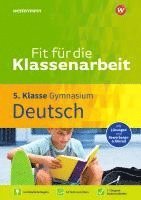 bokomslag Fit für die Klassenarbeit - Gymnasium. Deutsch 5