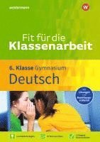 bokomslag Fit für die Klassenarbeit - Gymnasium. Deutsch 6