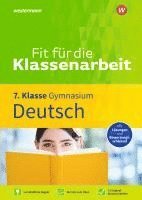 bokomslag Fit für die Klassenarbeit - Gymnasium. Deutsch 7