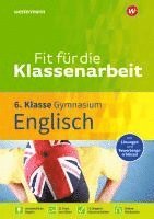 bokomslag Fit für die Klassenarbeit - Gymnasium. Englisch 6