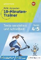 bokomslag Fit fürs Gymnasium - 10-Minuten-Trainer. Übertritt 4 / 5  Deutsch Texte verstehen und schreiben