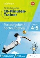 bokomslag Fit fürs Gymnasium - Der 10-Minuten-Trainer. Übertritt 4 / 5 Mathematik Textaufgaben/Sachaufgaben