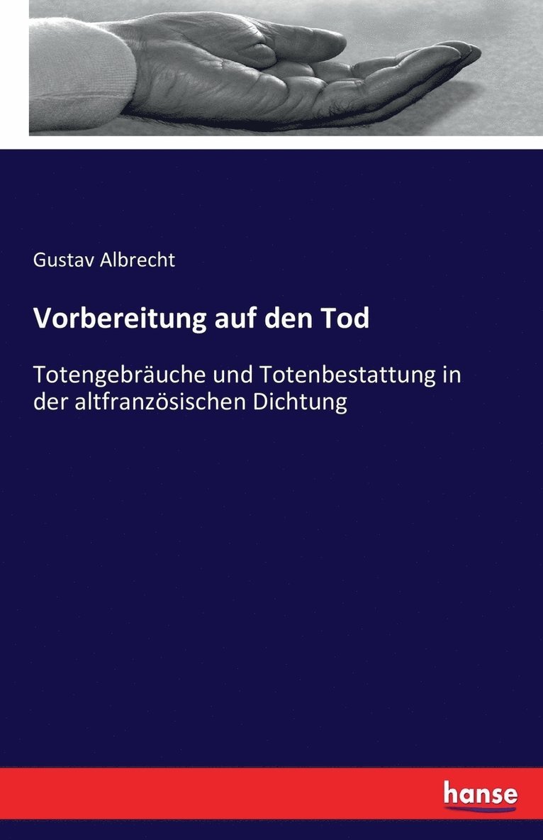 Vorbereitung auf den Tod 1