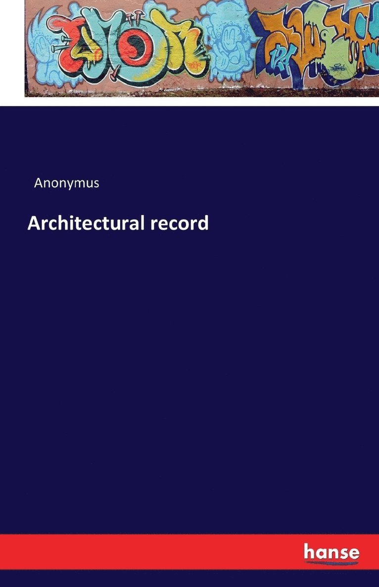 Architectural record 1