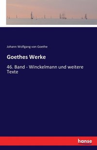 bokomslag Goethes Werke