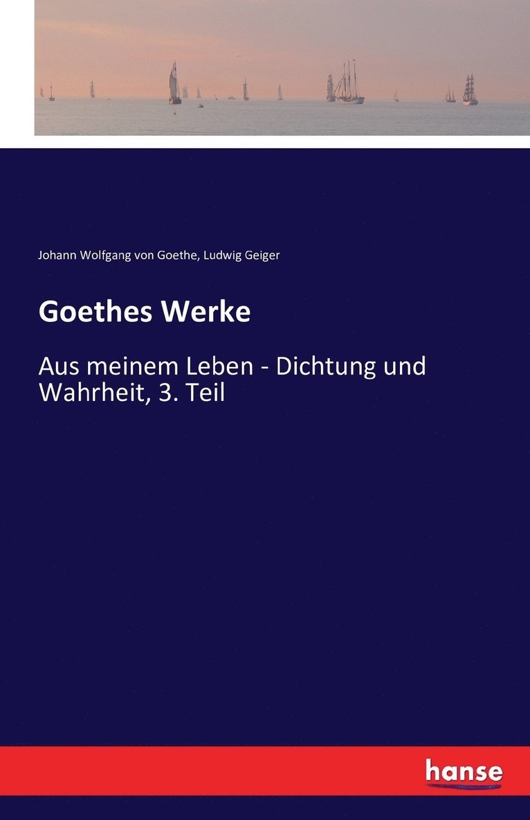 Goethes Werke 1