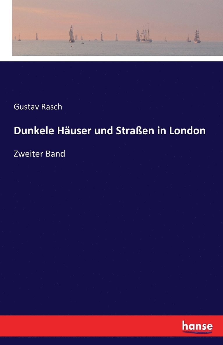 Dunkele Hauser und Strassen in London 1