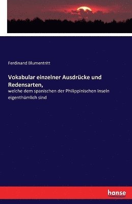 bokomslag Vokabular einzelner Ausdrcke und Redensarten,