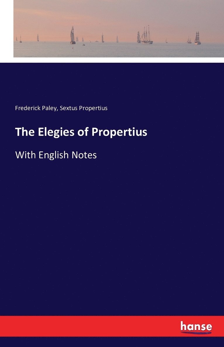 The Elegies of Propertius 1