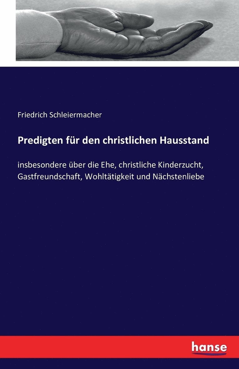 Predigten fr den christlichen Hausstand 1