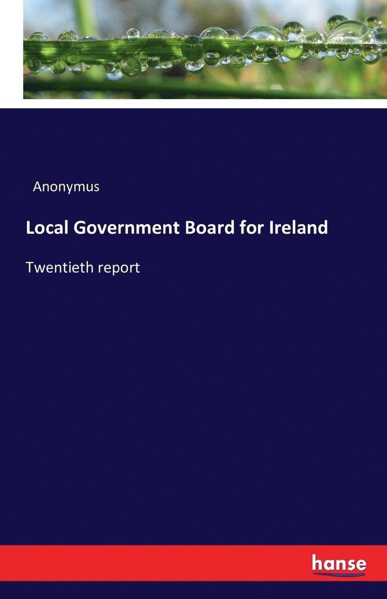 Local Government Board for Ireland 1