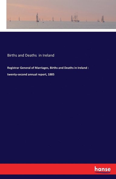 bokomslag Registrar General of Marriages, Births and Deaths in Ireland