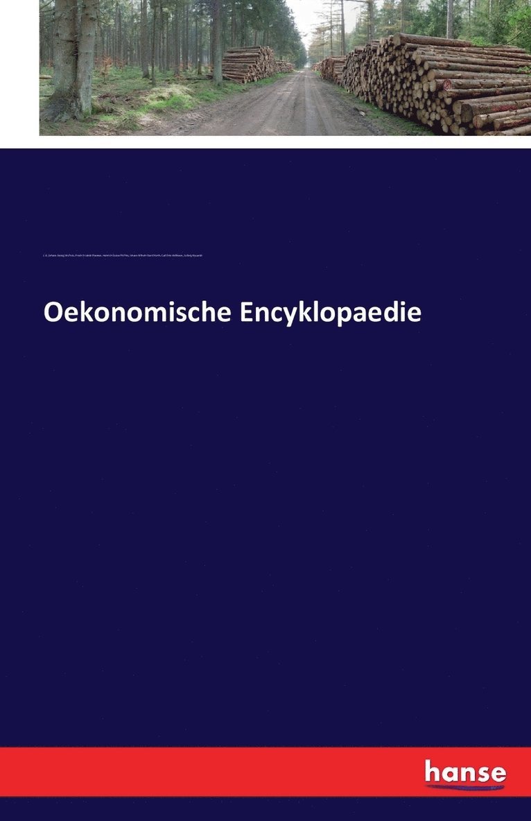 Oekonomische Encyklopaedie 1