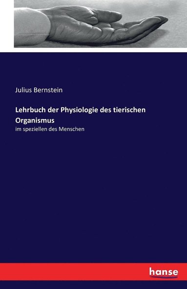 bokomslag Lehrbuch der Physiologie des tierischen Organismus