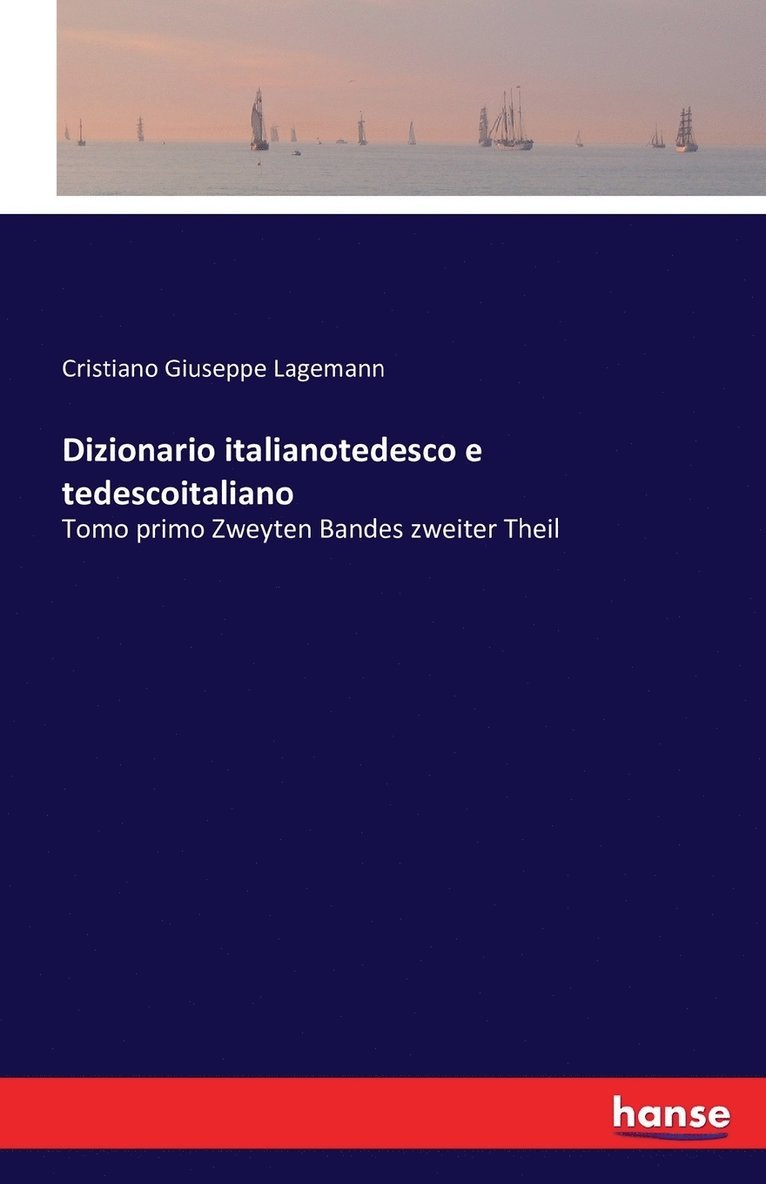 Dizionario italianotedesco e tedescoitaliano 1