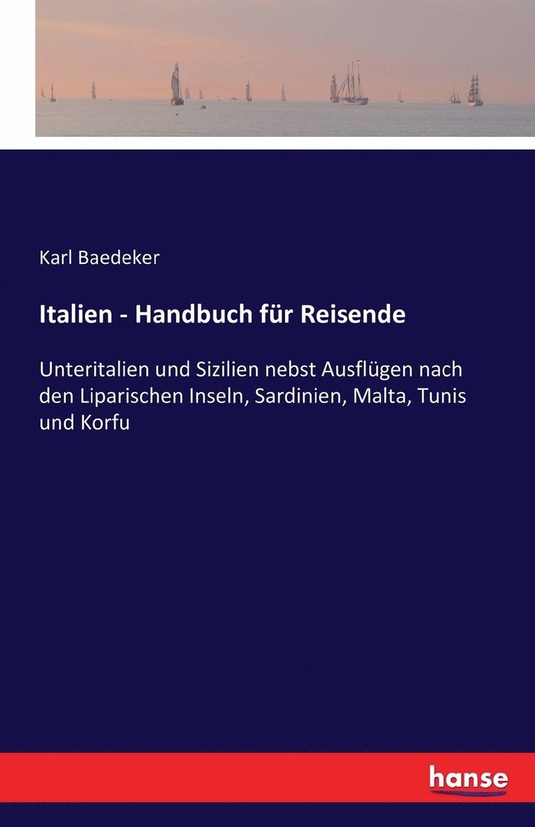 Italien - Handbuch fr Reisende 1